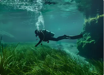 Scuba diving